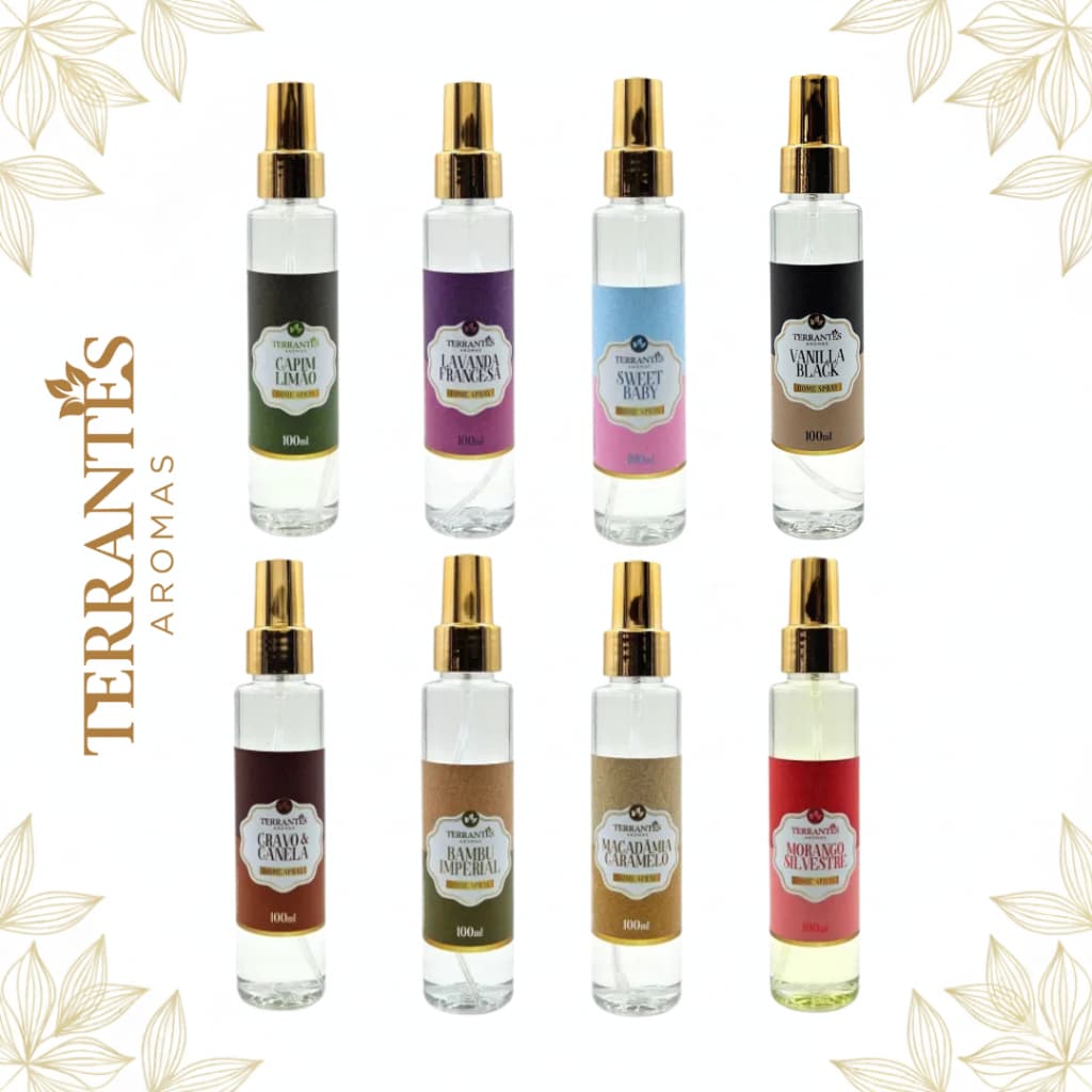 Aromatizador de Ambiente Home Spray Varias Fragrâncias - Terrantês