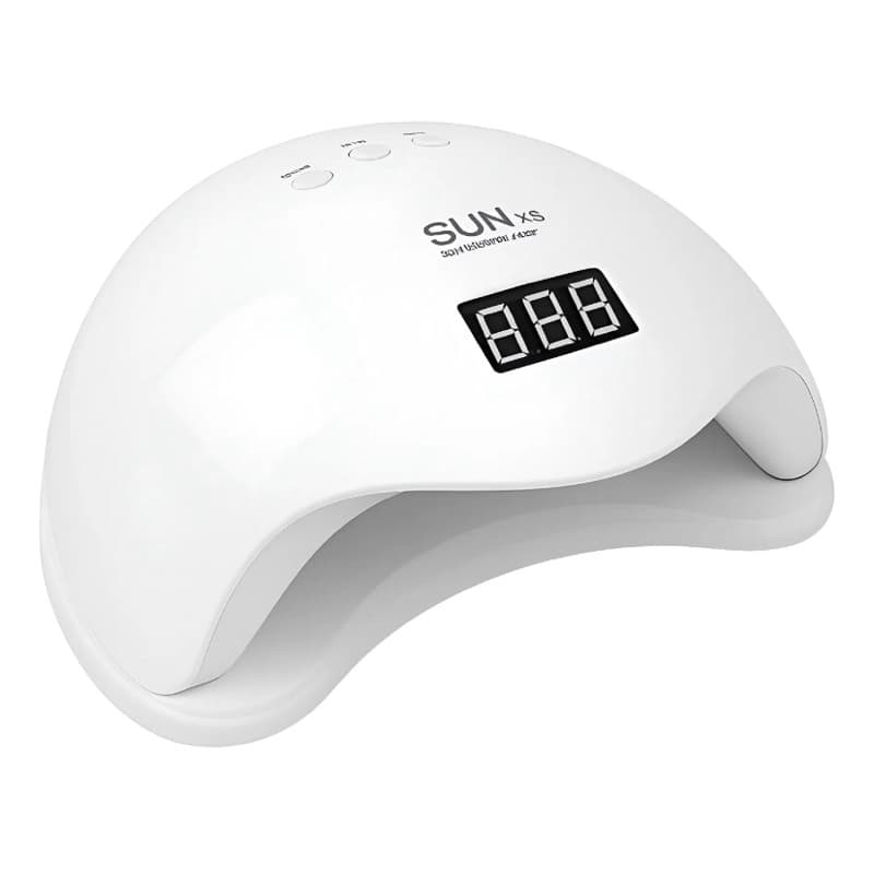 Cabine LED UV Portátil Branco 18W Temporizador Unhas