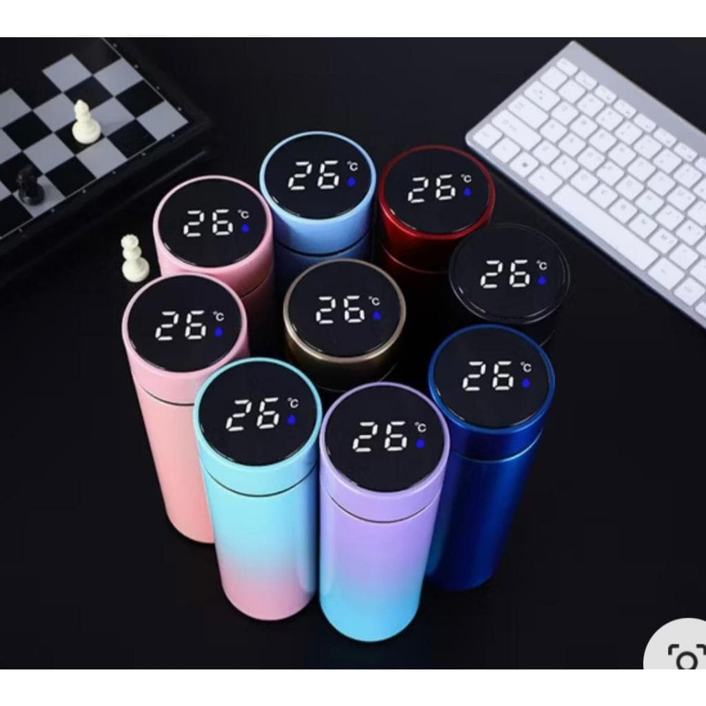 Garrafa Térmica Inteligente com Display Touch LED – 500ml