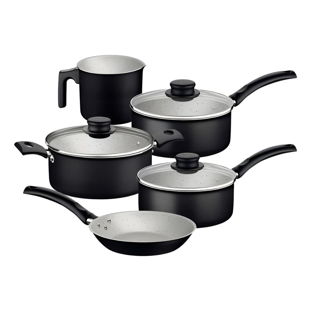 Jogo De Panelas Aluminio Antiaderente 5 Peças Tramontina