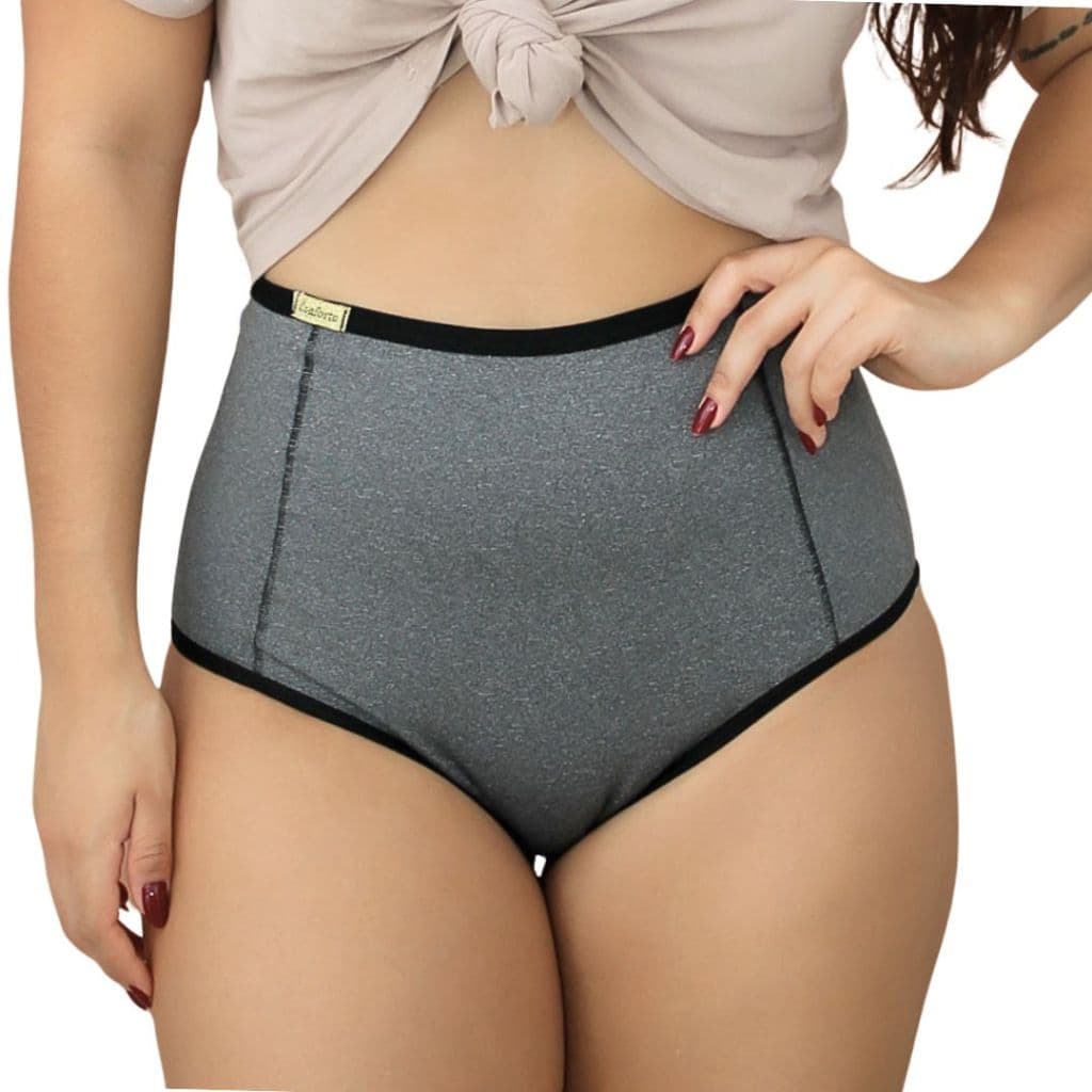 Kit 5 Calcinha Cintura Alta Calcinha Cinta Plus Size Modeladora Calcinha para Pós Parto Maternidade