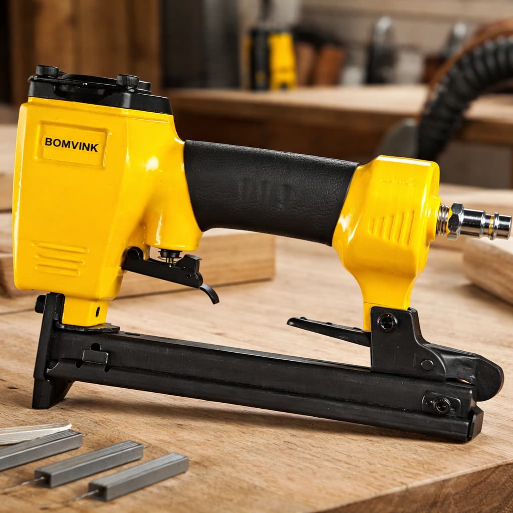 Grampeador Pneumatico Forte Profissional Premium Industrial
