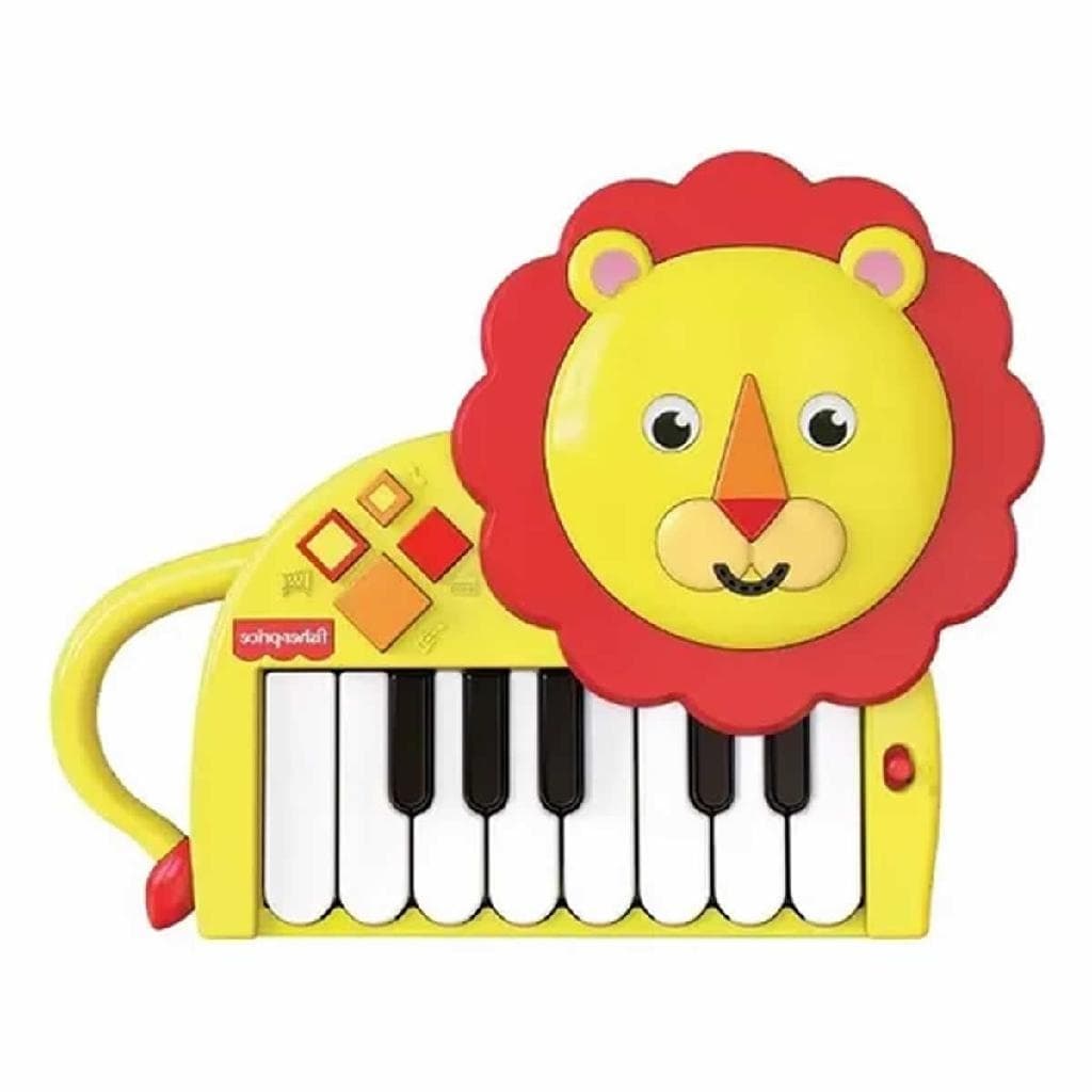 Teclado Infantil Musical Leão Fisher Price