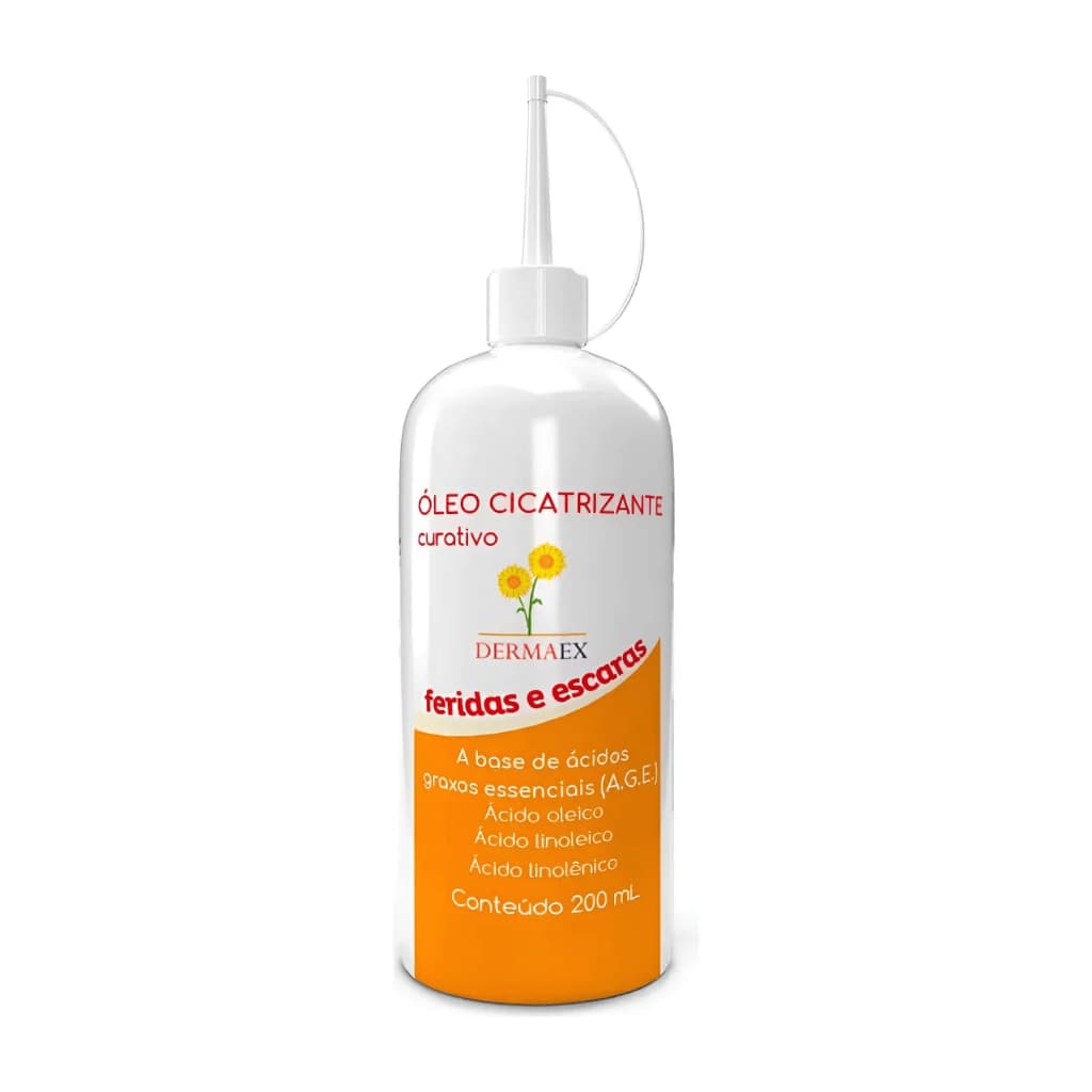Óleo de Girassol Dermaex 200ml – Auxilia na Cicatrização e Nutre a Pele