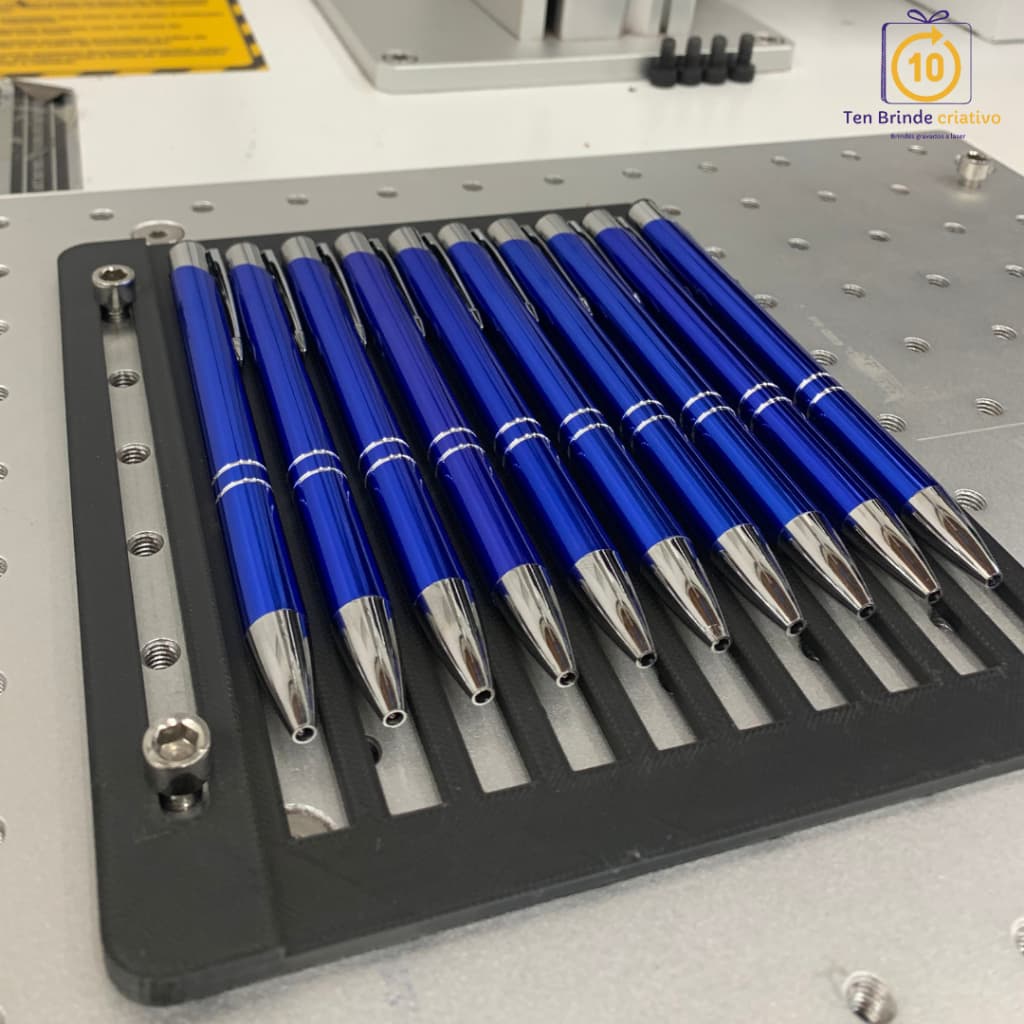 Suporte Para Gravação de Canetas a Laser de Várias Cores