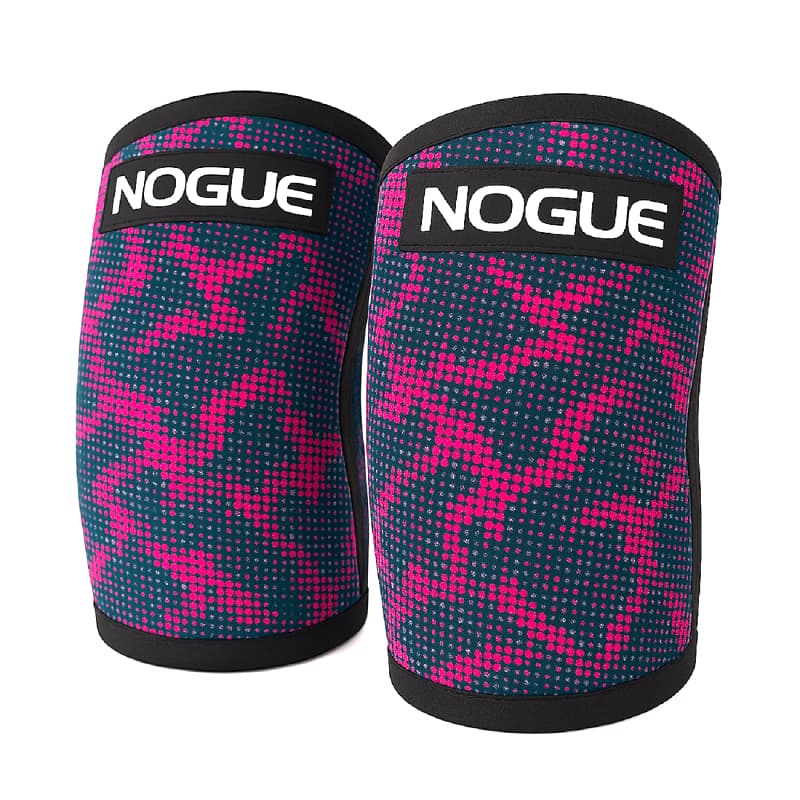 PAR NOGUE Joelheira De Compressão Profissional Em Neoprene 7mm Para Esportes