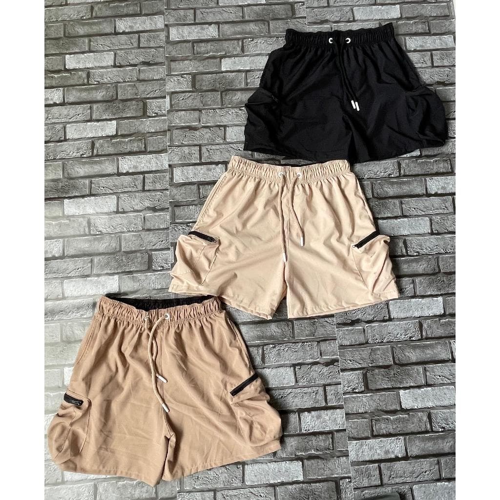 Kit 3 Shorts Masculino Mauricinho Cargo Elastano – Estilo e Conforto