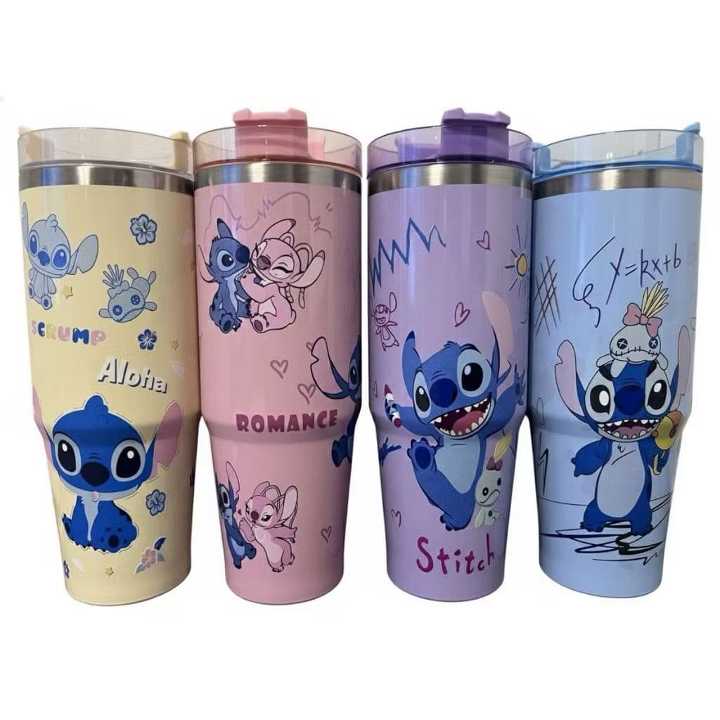 Copo Térmico Grande Lilo Stitch Angel