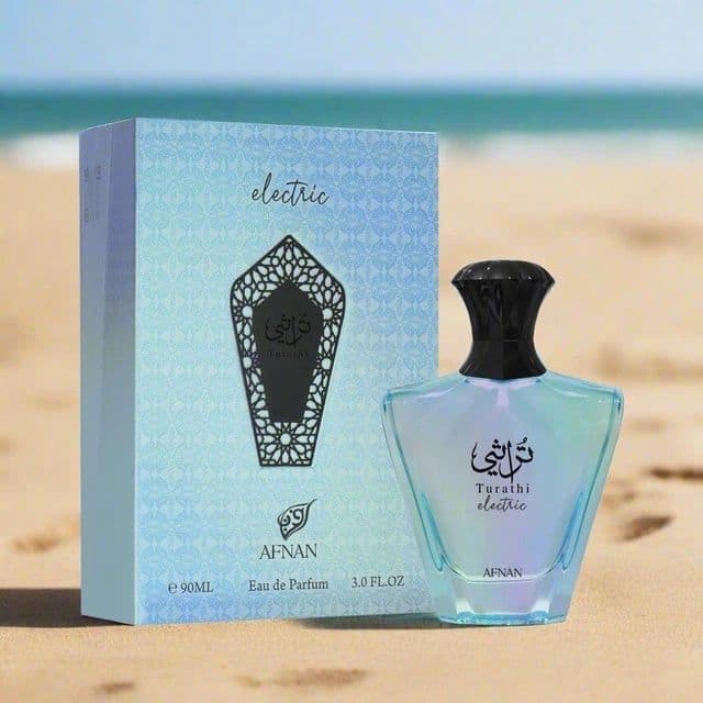 Perfume Árabe Turathi Electric Afnan Eau de Parfum 90ml Original