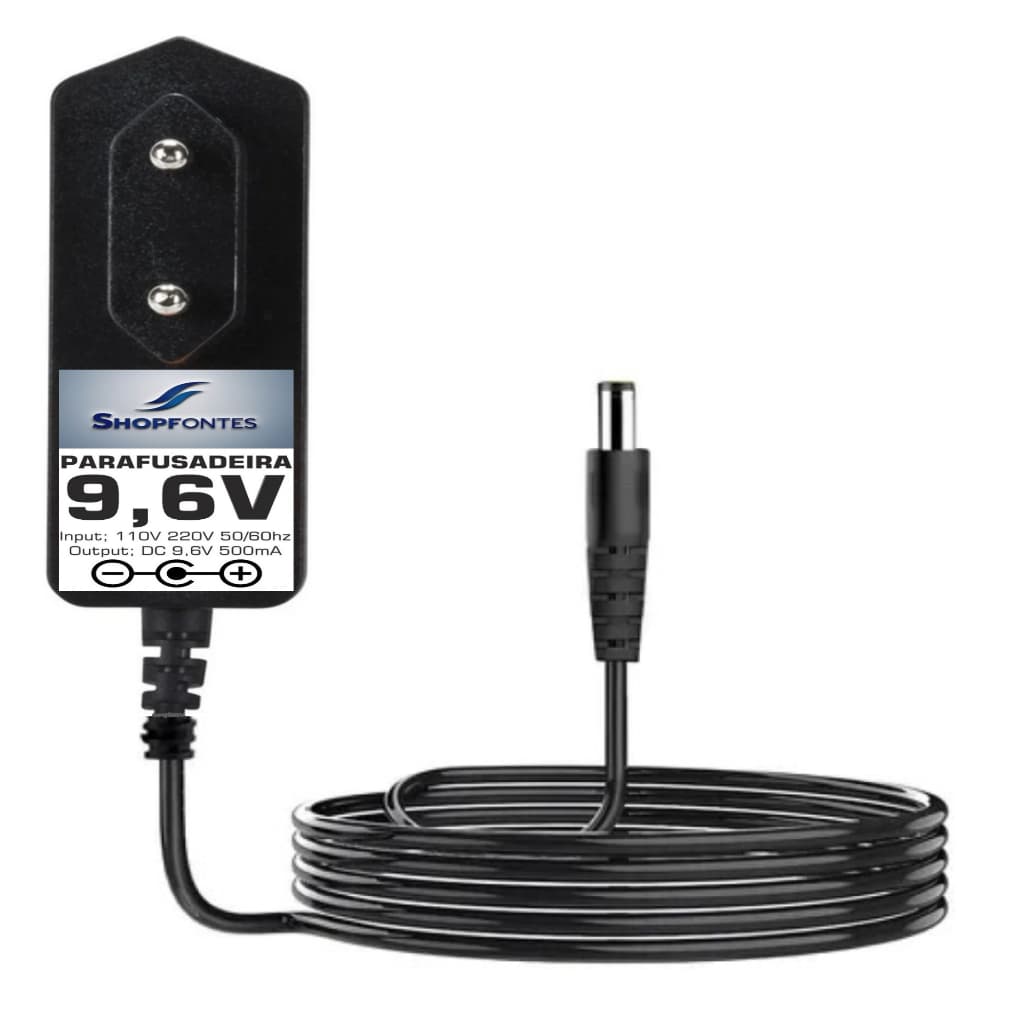 Fonte Carregador 9,6v Para Parafusadeira Skil 2212 2330 2335