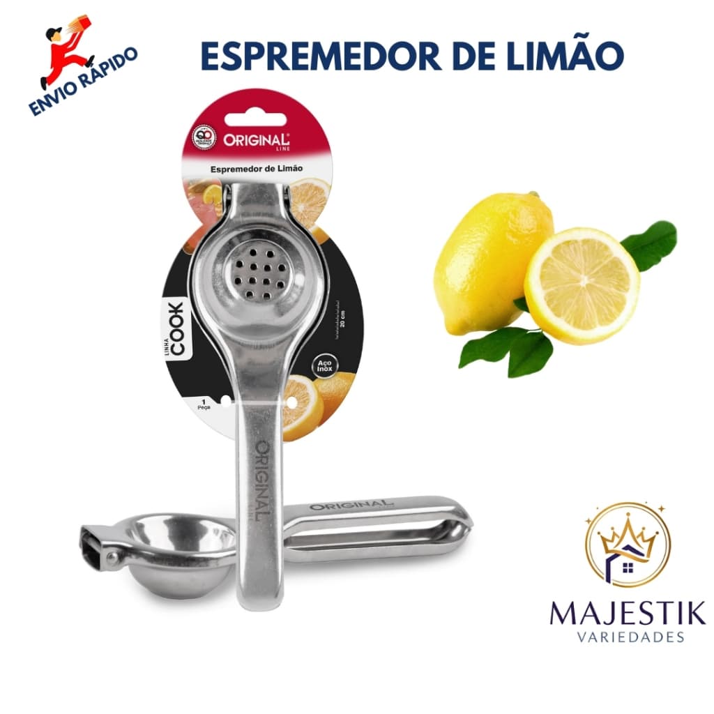 Espremedor de Limão Manual Portátil Para Suco Natural Cozinha