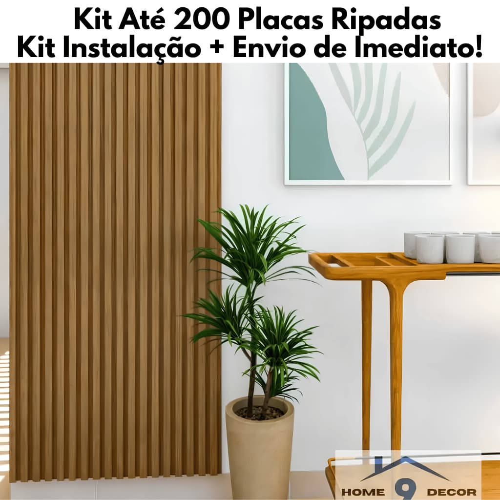 Kit até 200 Placas 3d Decorativa De Parede 45x11