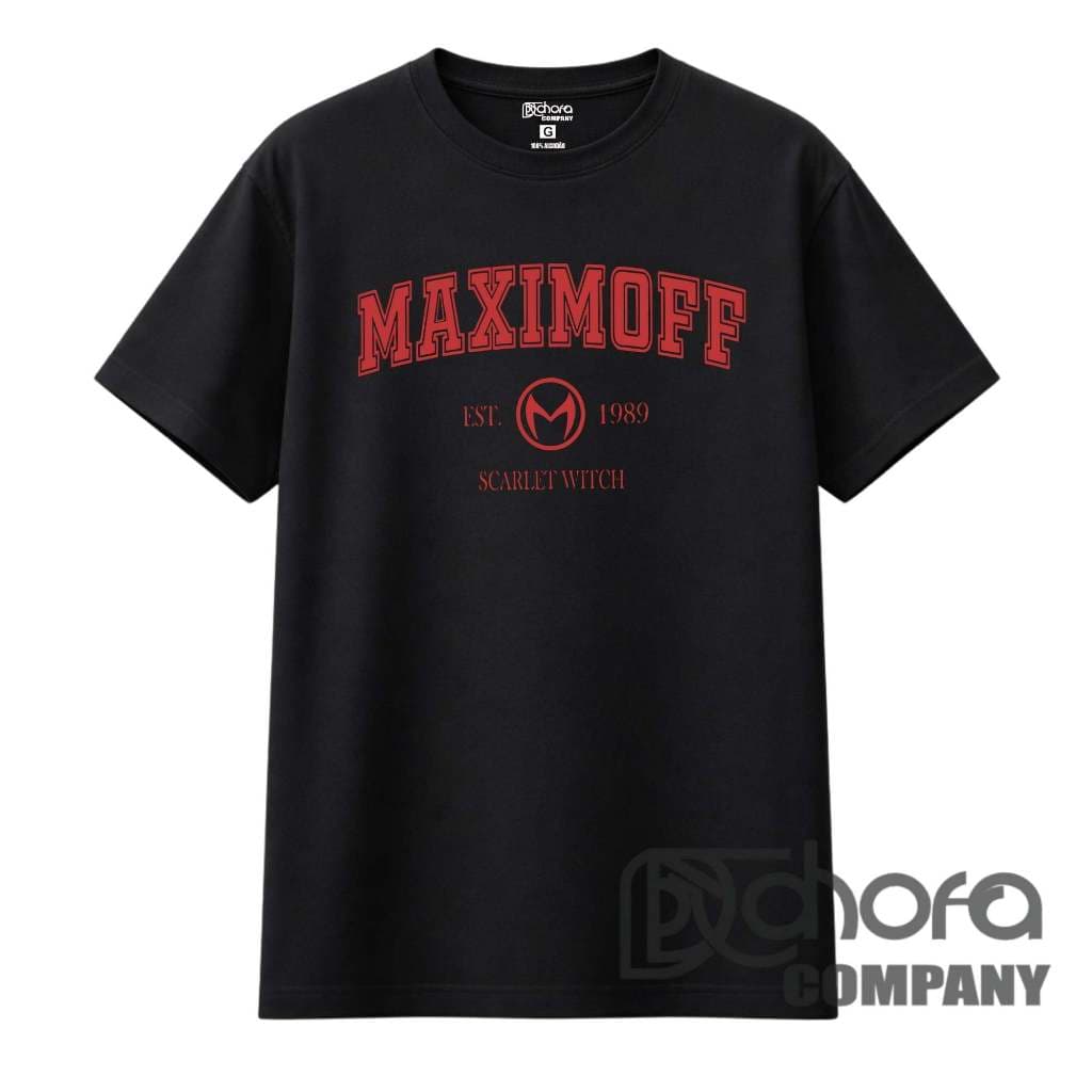 Camiseta T-shirt Wandavision Maximoff Scarlet Witch 100% Algodão.