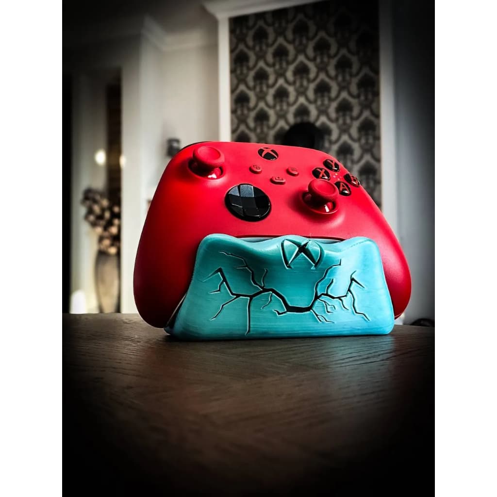 Suporte Estilizado Rachadura para Controles XBOX / organizador para controle de xbox/ design personalizado