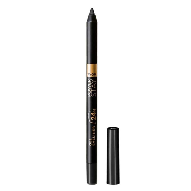 Avon Power Stay Lápis Delineador em Gel Para Olhos - Preto