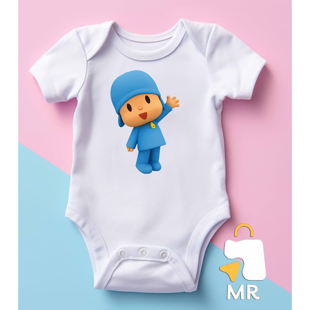 Body infantil POCOYO | Roupinha Criativa para Bebê