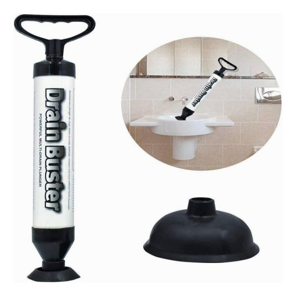 Desentupidor Manual Bomba De Sucção Para Vaso Sanitário E Ralo