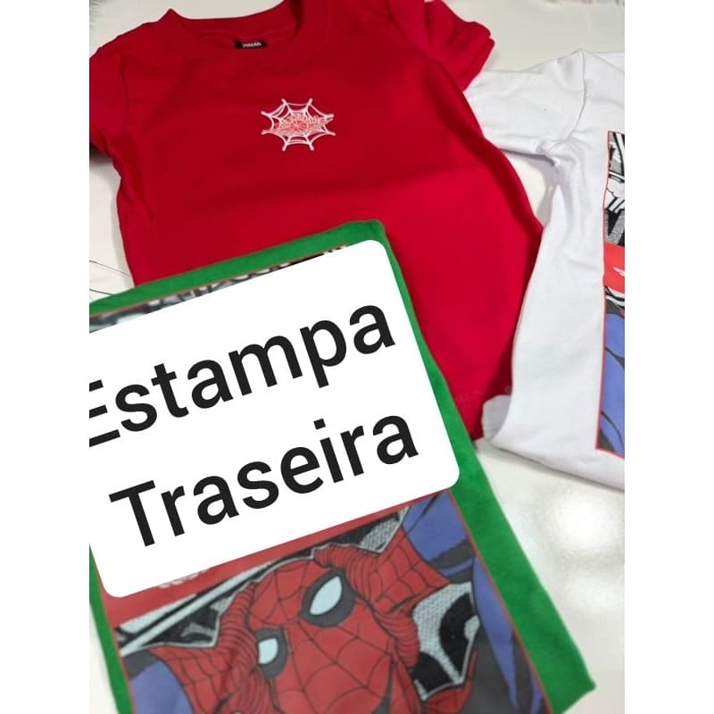 Camiseta Infantil Malha Peruana Qualidade Premium ****LEIA O ANÚNCIO ATÉ O FINAL****