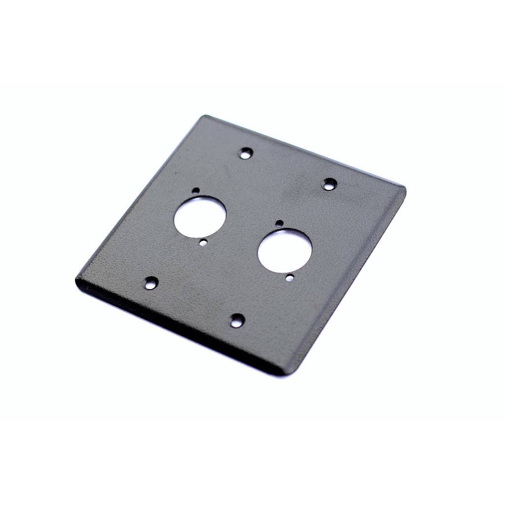 ESPELHO 4X4 COM 2 FUROS PARA XLR