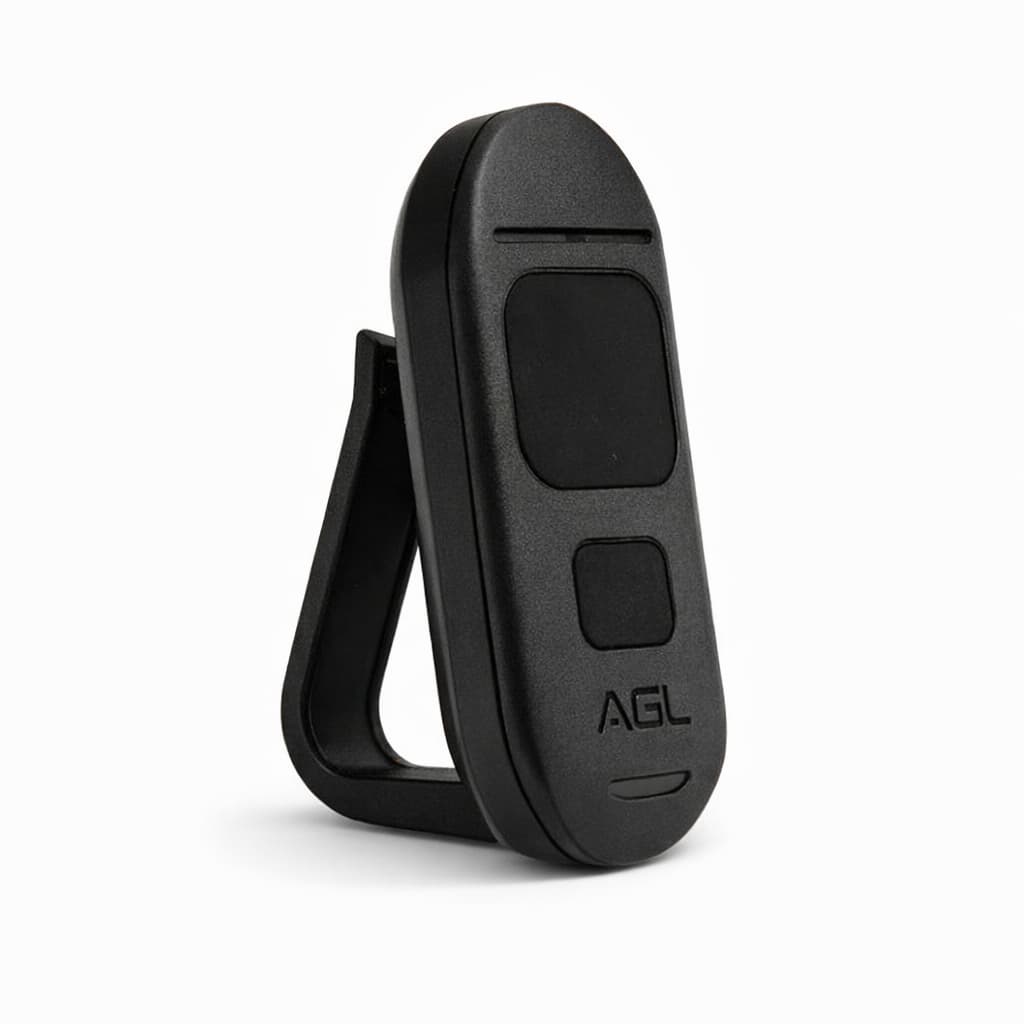 Controle Remoto Digital Key Agl Para Portão 433,92 Mhz Preto Preto