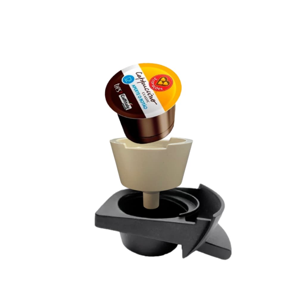 Adaptador - Capsulas Três Corações Para Maquina Dolce gusto