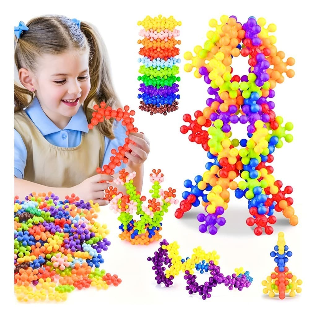 Estrelas Educativas Plukt – 200 Peças para Criar e Aprender