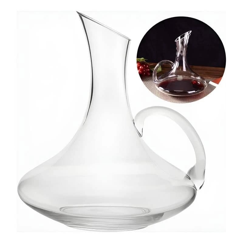 Decanter para Vinho de Vidro Transparente Classic Fratelli 1,8L