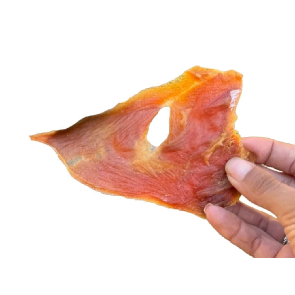 Peito de Frango Filé Desidratado 100g para Cães e Gatos Petisco Natural | Lecker Petiscos