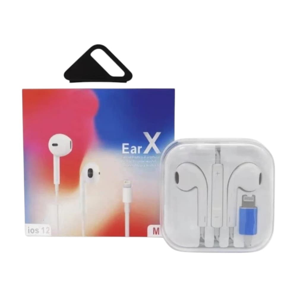 Fone de ouvido Lightning Para iPhone EARX IOS AL-X7