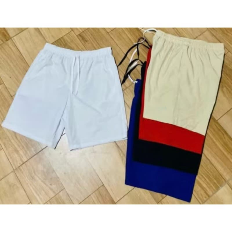 Kit Bermuda Masculina Tactel Lisa Básica Esportiva