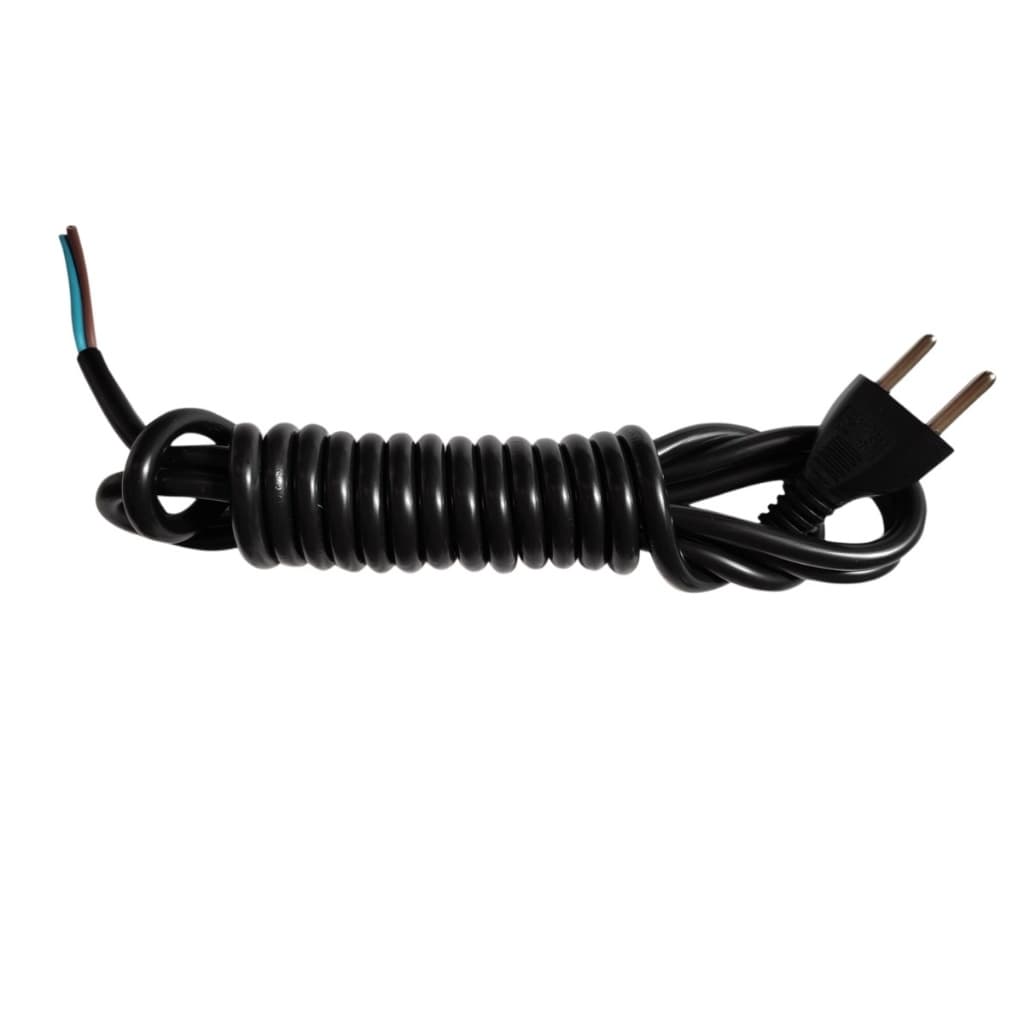 Cabo Fio Secador Cabelo 2x1,5x3mt 16A Taiff Preto