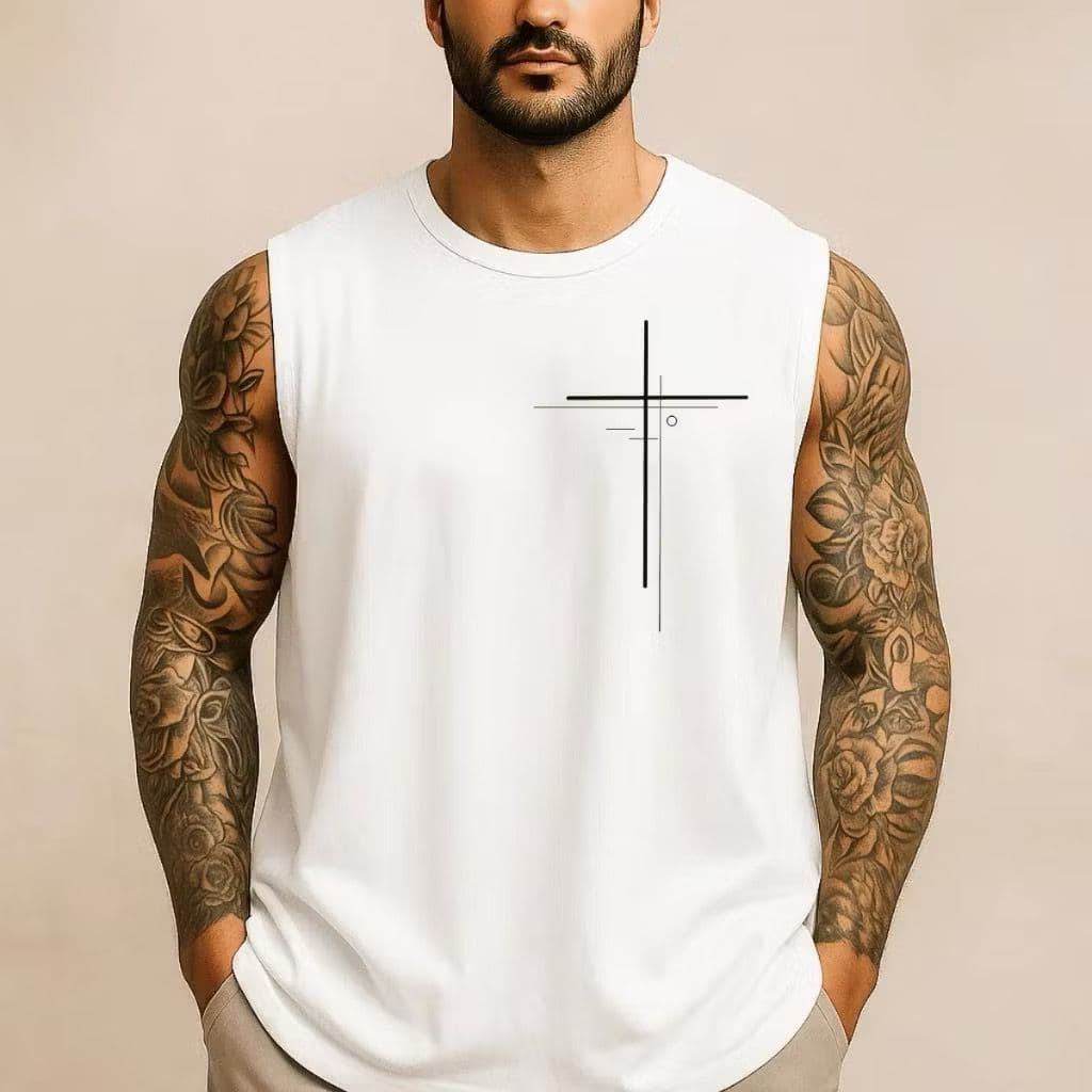 CAMISETA REGATA MACHÃO 100% ALGODÃO TREINO ACADEMIA SKATISTA
