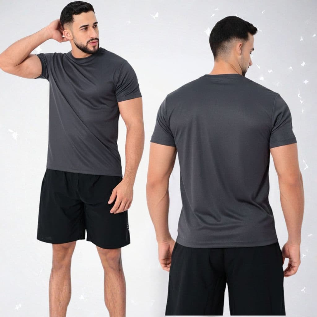 Camiseta Masculina Dri Fit Academia Treino Corrida Poliéster Furadinha Leve Premium