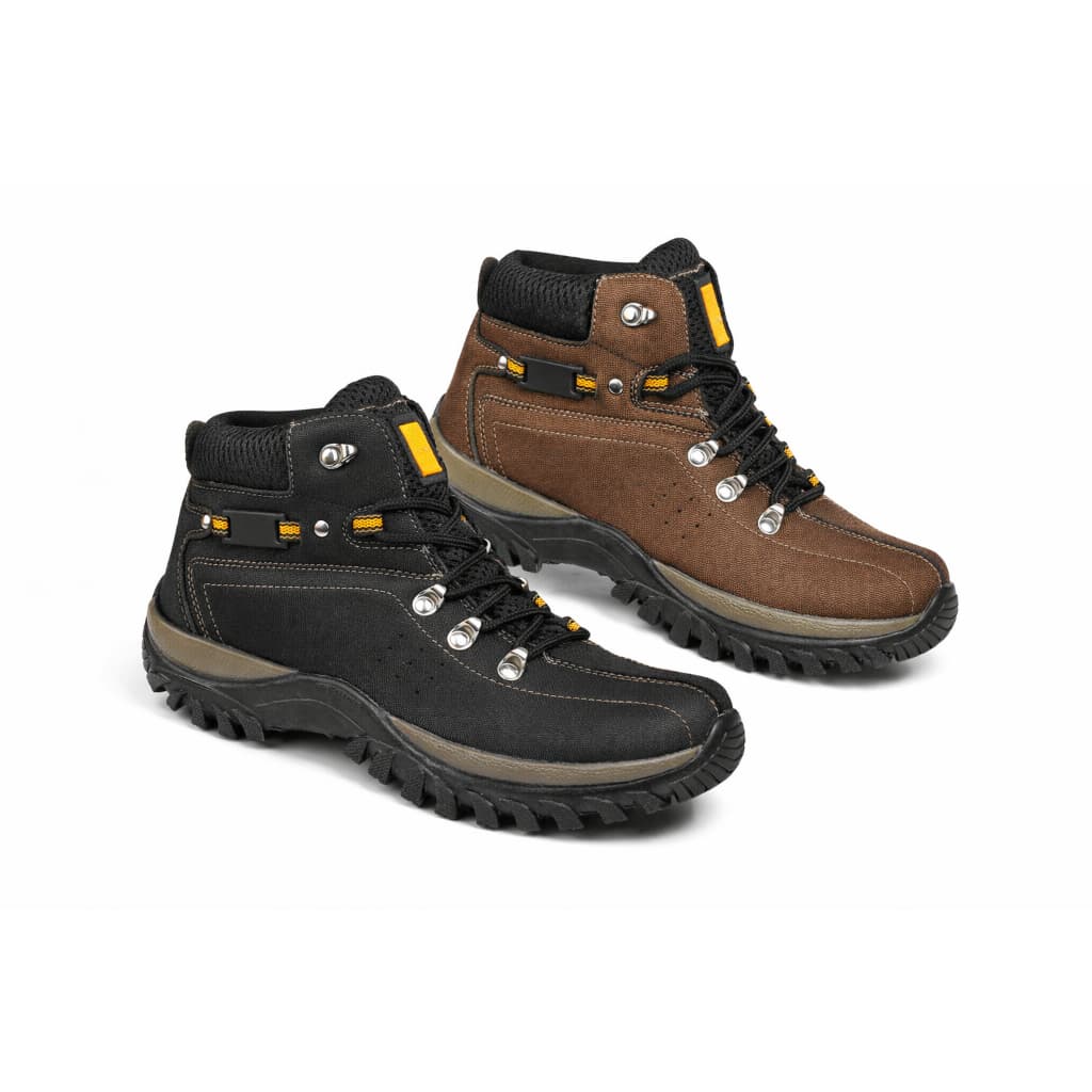 Kit 2 Pares Bota Coturno Masculino Leve e Confortável Promoção