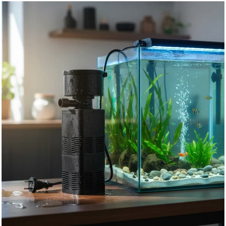 Filtro Interno com bomba 400l/h para aquários de até 40L - 110v/ 220v 4w
