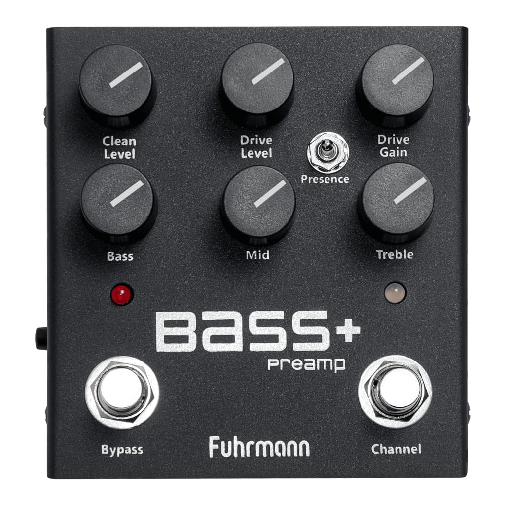 Pedal de efeito Bass+ Preamp Fuhrmann