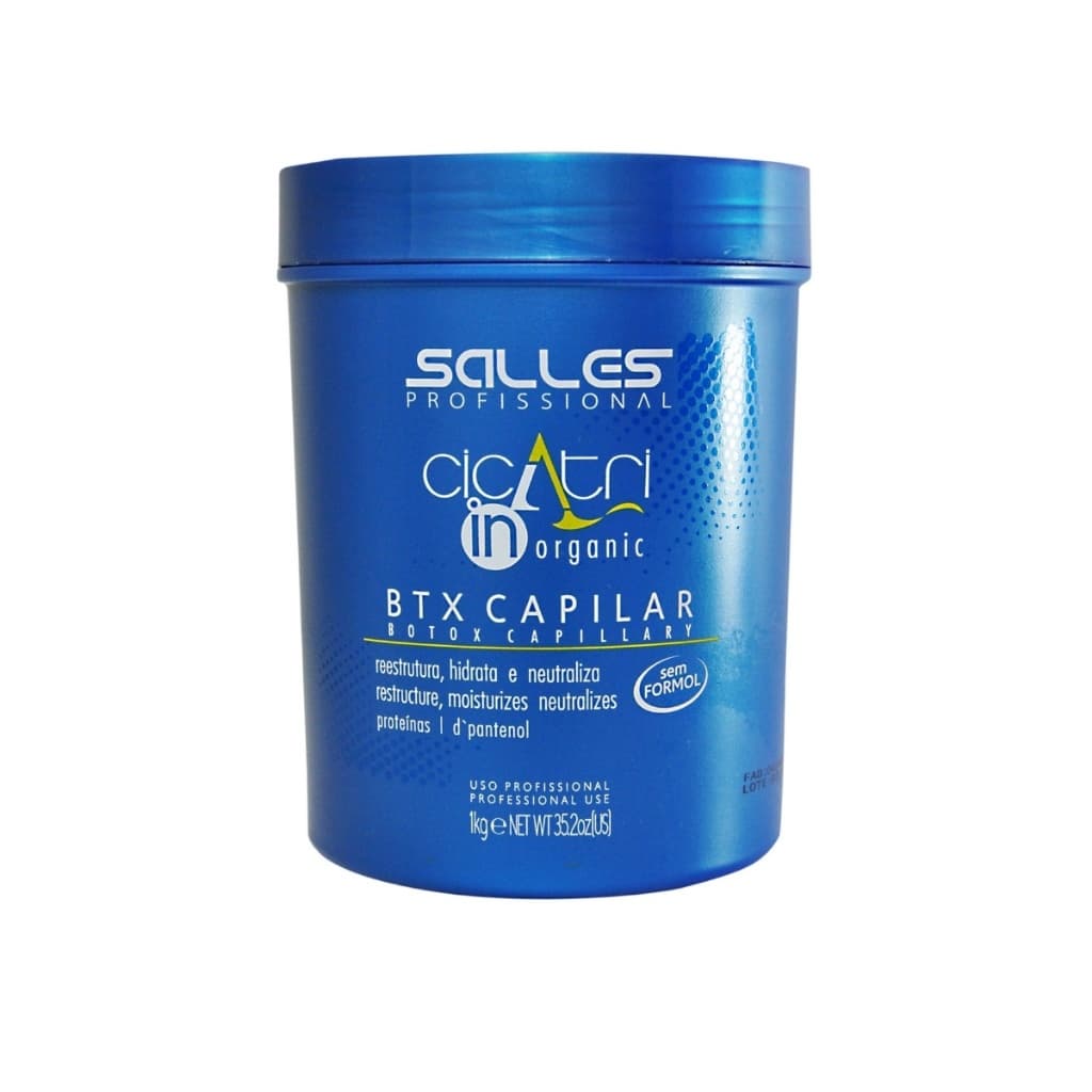 Btx Capilar Cicatri Organic Salles Profissional 1kg