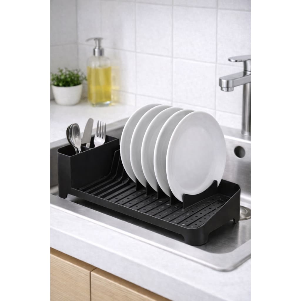 Escorredor De Louças Trium Compact Cozinha 9pratos Copos Ou