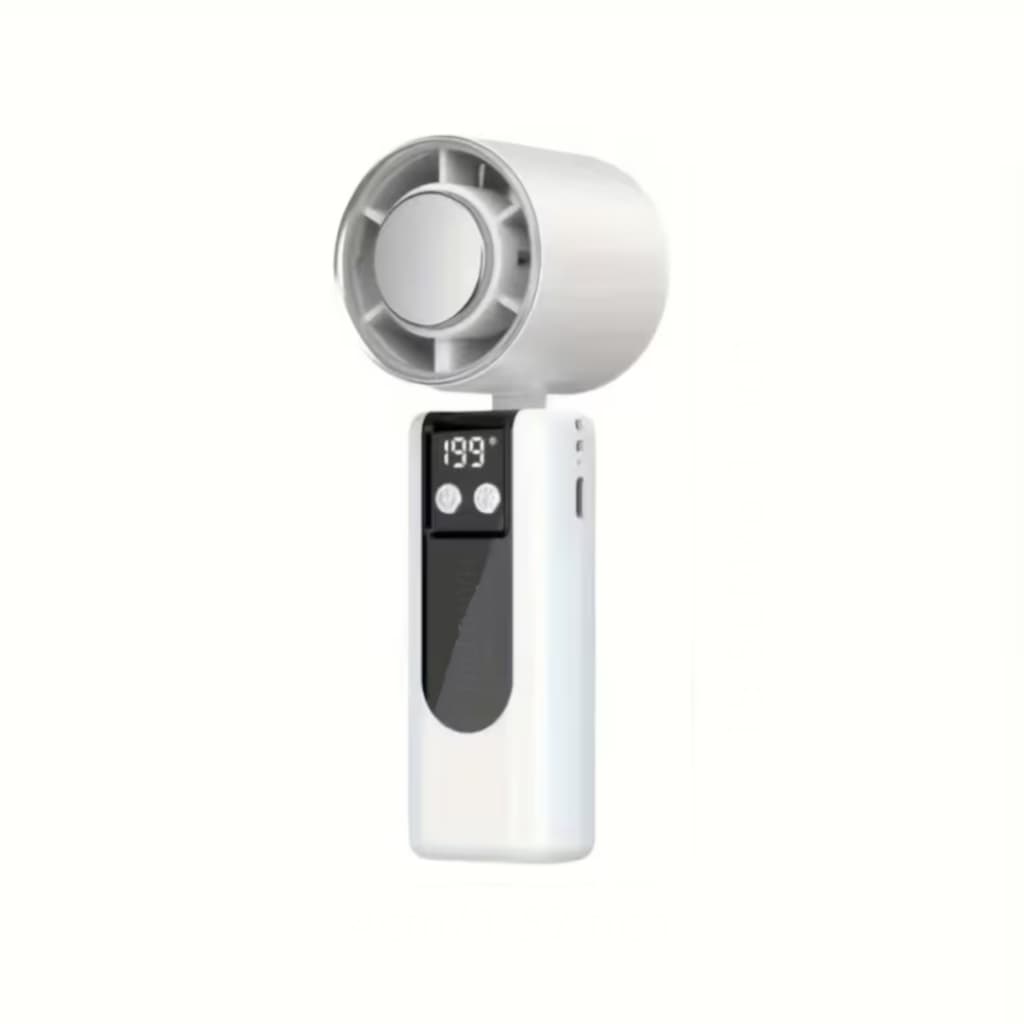 Ventilador de Mão Portátil Dobrável – Alta Velocidade | Ideal para Viagens e Uso Diário