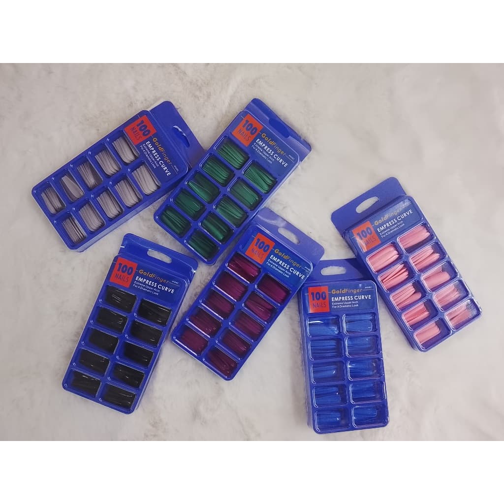 unhas postiça colour touch (100 unidades) - miss frandy