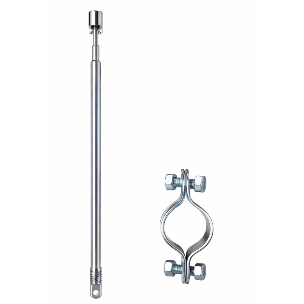 Antena Corta-Pipa 3 Estágios para Retrovisor de Moto – Proteção Contra Linhas com Cerol