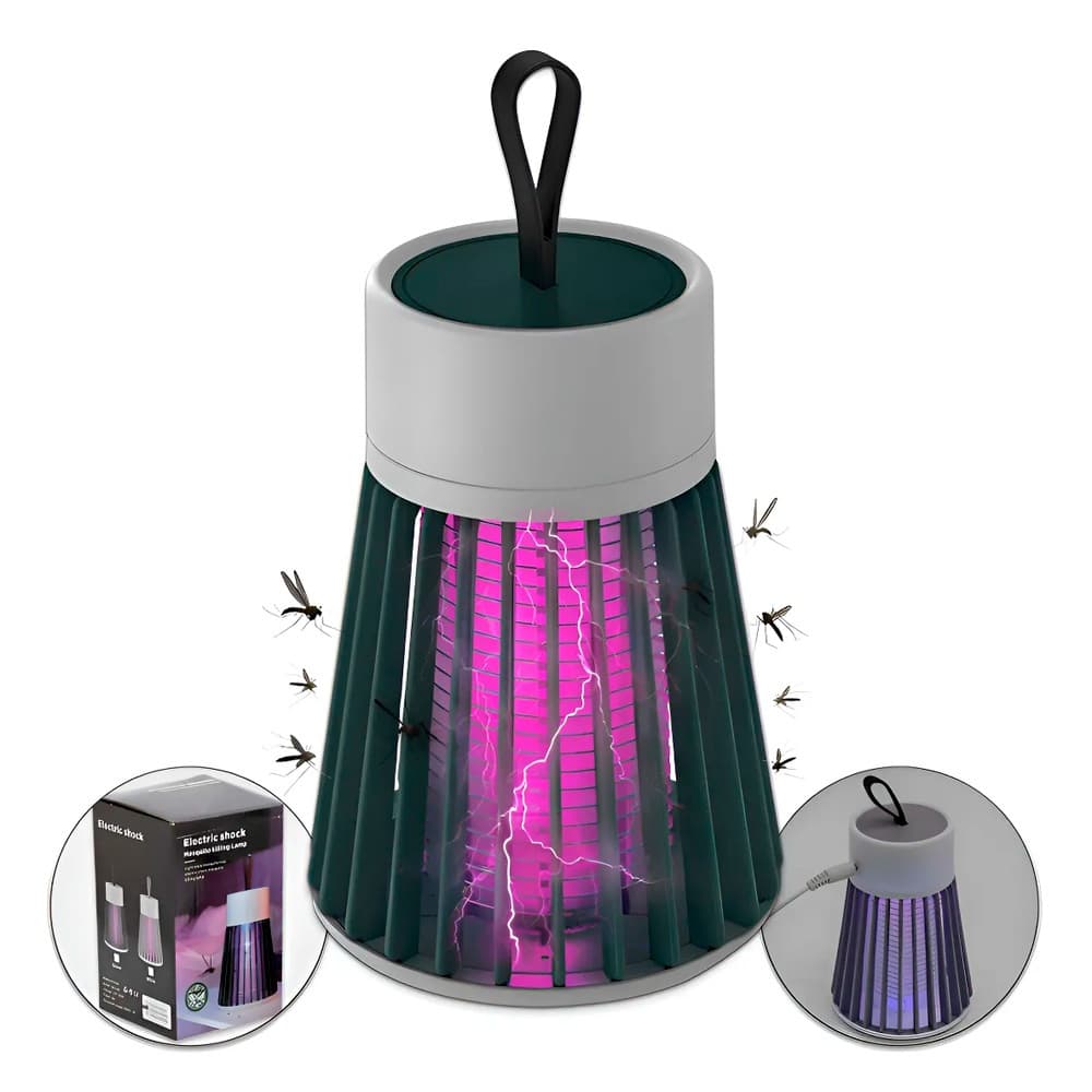 Aparelho Mata Mosquito Pernilongo Inseto Luz Led Usb Bivolt