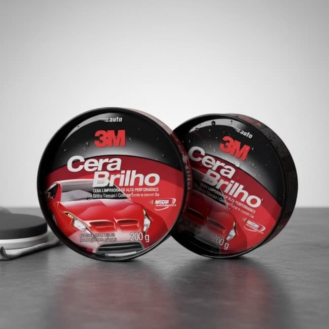 Cera Automotiva 3m Pasta Proteção Brilho Intenso Carnaúba