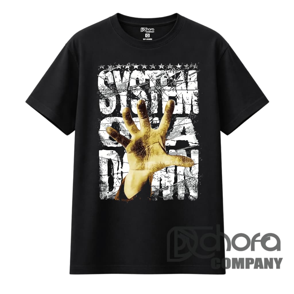 Camiseta System Of A Down Turne Brasil 2025 Camisa de Banda de Rock