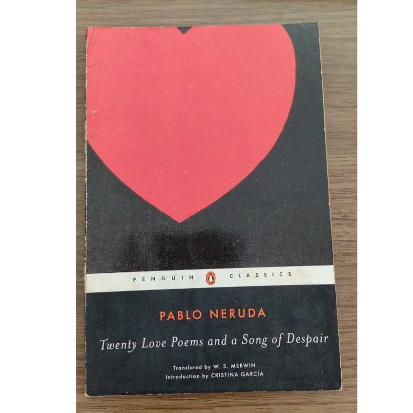 Twenty love poems and a song of despair - Livro de capa comum - Autor Pablo neruda