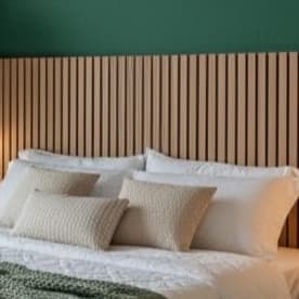 Cabeceira De Cama bOX Ripado MDF Ripas Modular Decorativo com Envio Imediato