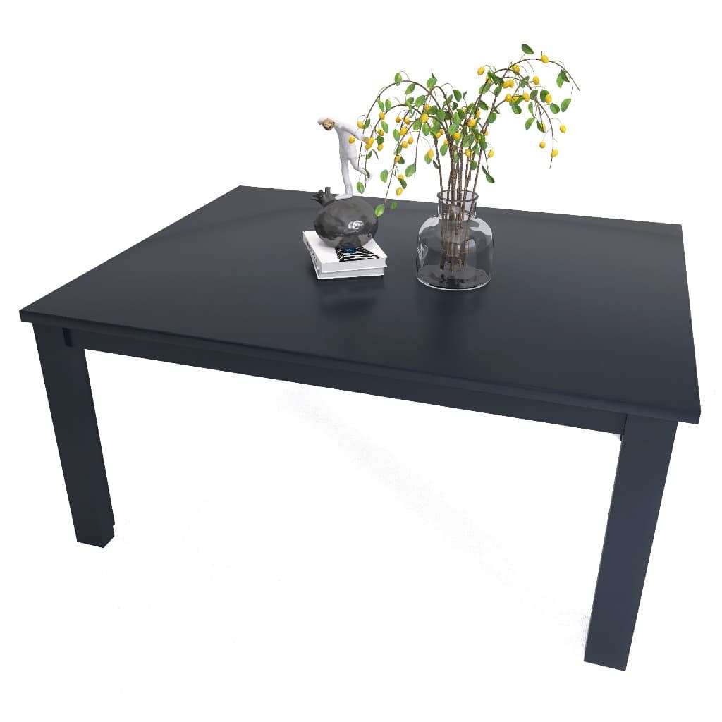 Mesa de Jantar com Tampo de Madeira Modelo Retangular de 120x90 S/ Cadeira