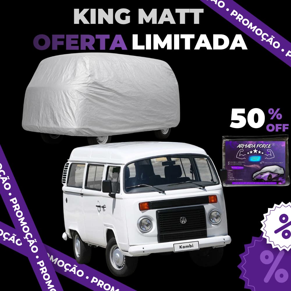 Capa De Proteção Cobertura Total KOMBI Com e Sem Forro Promoção 100% Impermeável Anti-UV