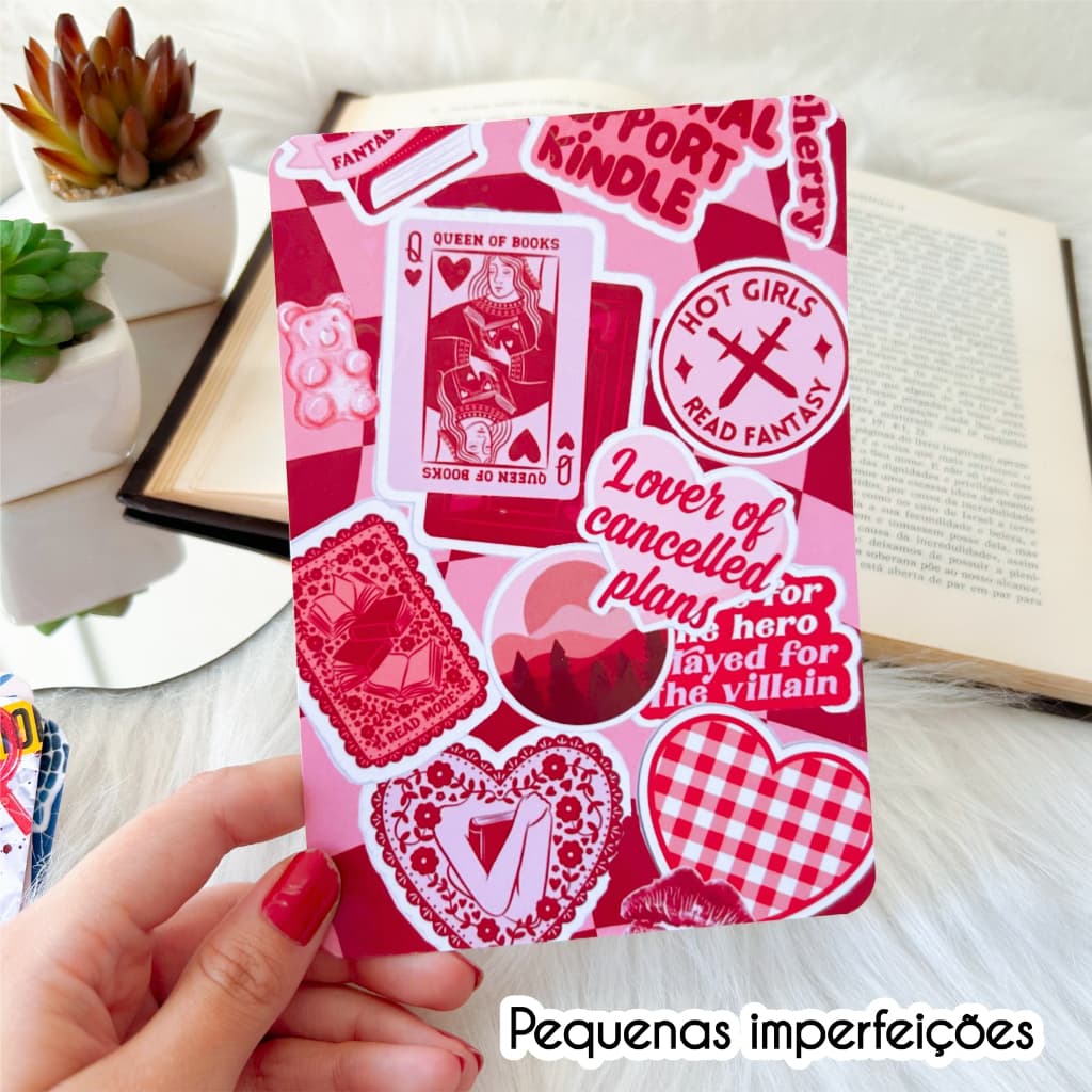 LD - Card Insert Holográfico para Kindle – Edição Especial com Leves Imperfeições