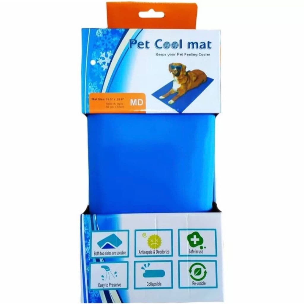 TAPETE GELADO COLCHONETE CAMA CACHORRO GATO PET ANIMAL REFRESCANTE CÃO FELINO FRESCO RESISTENTE CAMA CASINHA CASA CALOR